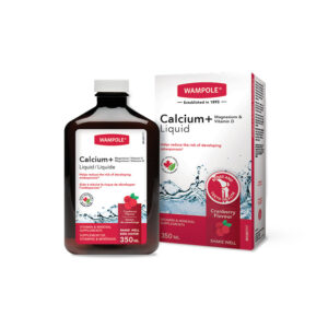 Calcium&Magnesium W/Vitamin D Cranberry Liq, 350