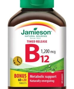Vitamin B12 Time Release Tb 1200mcg Jam, 60+20