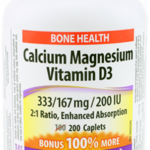 Calcium & Magnesium W/Vit D Cplt Web, 100+100