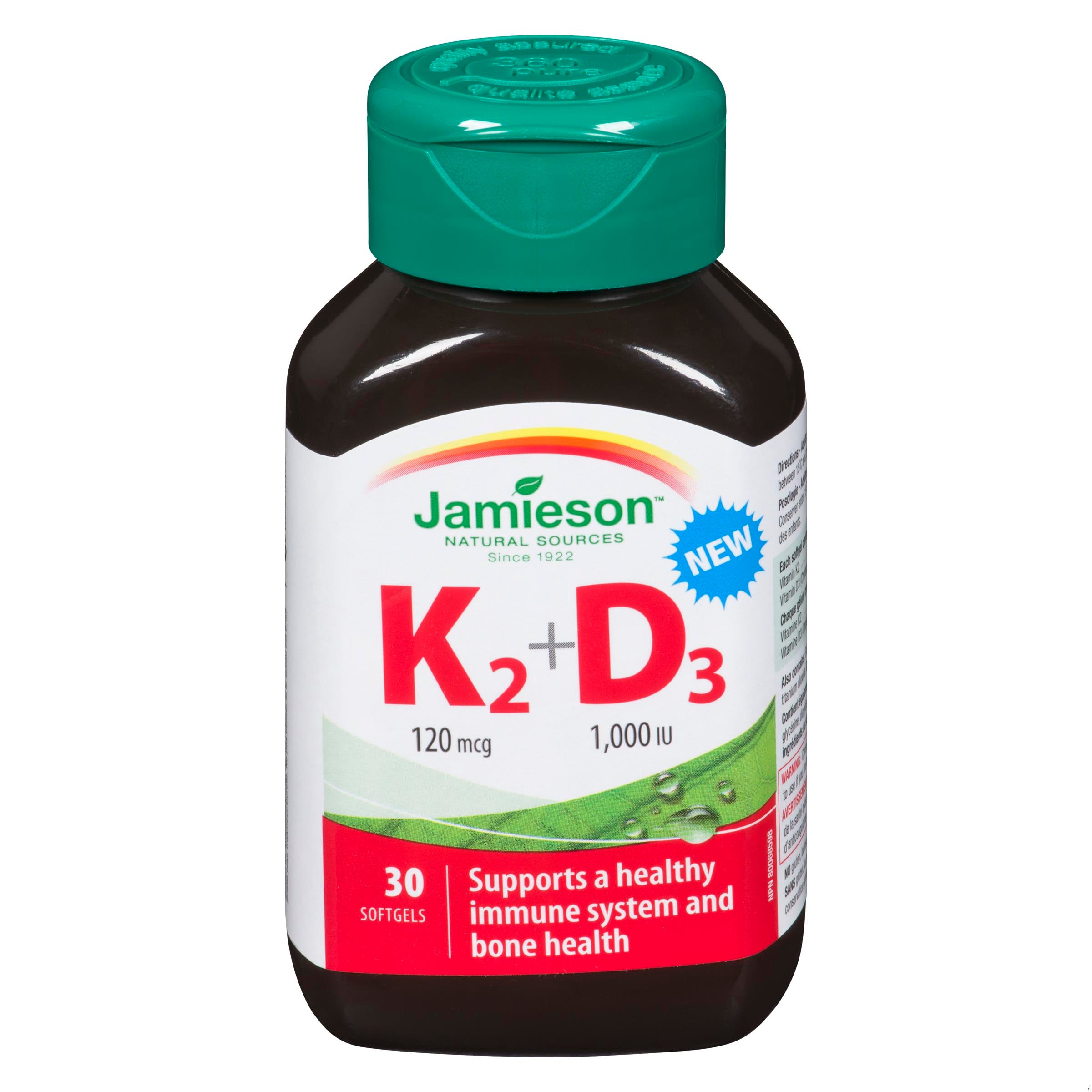 VITAMIN K2+D3 SOFTGEL 30 JAMIESON