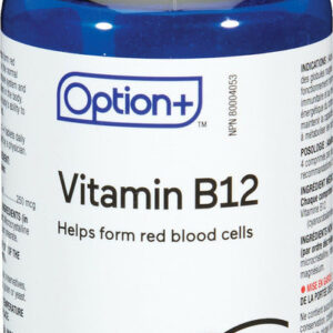 OPTION+ VITAMIN B12 TB 250MCG 100